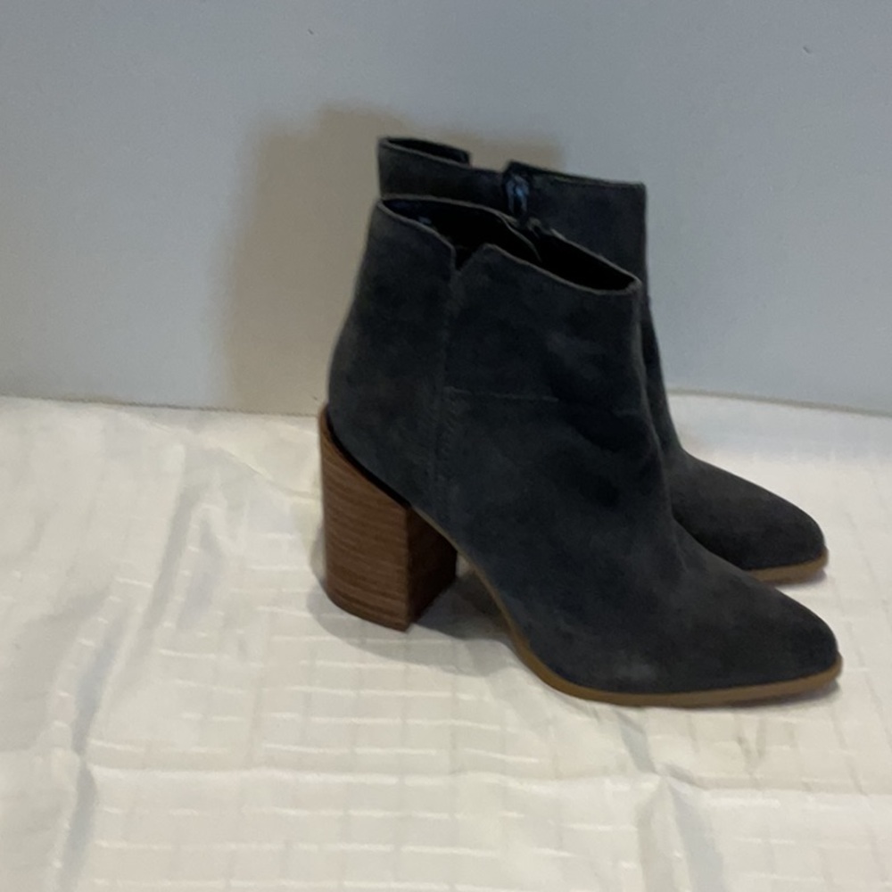Nine West Kirby Boot Women's Navy Ankle Boots